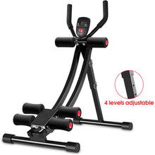 Load image into Gallery viewer, Machine d'entraînement abdominale pliante | Entraîneur abdominal et réglable ABS AB Trainer Home Gym Fitness Workout Fitness pour abdominaux droits, Heavy Duty, Waist Trainer
