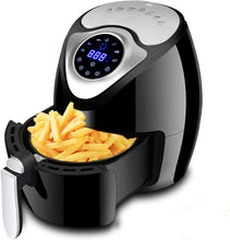 Load image into Gallery viewer, Oil Free Hot Air Fryer 1300w 3.5L, Hot Air Oven with LED Touch Screen, Air Fryer with 7 Programs, Electric Fryer without PFOA&amp;BPA
