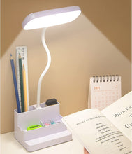 Load image into Gallery viewer, Child Desk Lamp Wireless Dimmable 3 Levels of Brightness Bedside Lamp Table Desk led USB Port Support Flexible 360°
