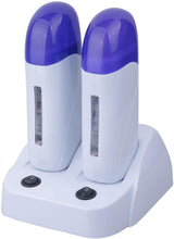 Load image into Gallery viewer, Chauffe Cire Roll on Epilation/Appareil Double Cartouches Cire épilation/épilation pour beauté
