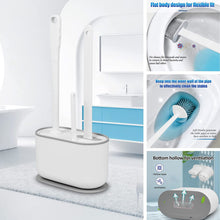 Load image into Gallery viewer, WC Support Flexible et Douce pour Toilette de Salle de Bain Ensemble WC avec Support Suspendu
