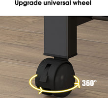 Load image into Gallery viewer, Perchero Burro Independiente de Doble Varilla Estante para Colgar Ropa de Dormitorio Multifuncional con Ruedas 150 x 50 x 162 CM
