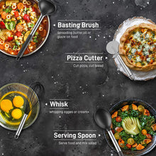 Load image into Gallery viewer, Utensilios de Cocina 22 Piezas Nylon Juego Cocina Utensilios - Utensilios Cocina Acero Inoxidable Resistentes al Calor y Antiadherentes Espátula Cuchara Cucharón
