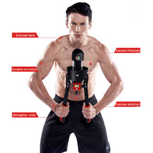 Load image into Gallery viewer, Double Spring Armtrainer Power Twister, Biegehantel Fitnessgeräte Gymnastikstange Einstellbarer Hydraulikdruck 10-200KG Armmuskeltrainingsgerät für Arm, Brust, Unterarm Krafttraining
