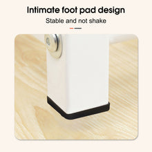 Load image into Gallery viewer, Banquette Rembourrée avec 2 Étagères Banc de Rangement à Chaussures pour Le Couloir, l'Entrée, en Métal, Style Nordique
