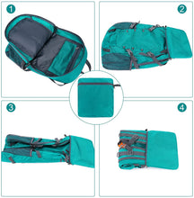 Load image into Gallery viewer, Sac à Dos de Randonnée 40L, Sac de Sport Imperméable, Sac à Dos Voyage Ultra-Léger, Sac à Dos Trekking Pliable, Sac à Dos Ordinateur Portable, Pour Homme Femme Sport Camping Randonnée Cyclisme Voyage

