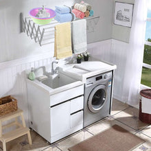 Load image into Gallery viewer, Sinbide Retractable Drying Rack - Wall Mount - Robust and Compact - Clothes Dryer with 9 Bars of 100 cm for Indoor and Outdoor
