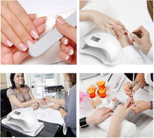 Load image into Gallery viewer, 48W LED UV Nail Dryer Curing Lamp Electric Nail Dryer Professional Manicure Tools for Fingernail &amp; Toenail Gels Based Polishes with Sensor and Timer Setting
