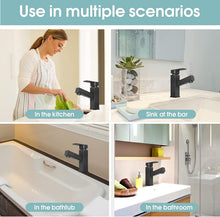 Load image into Gallery viewer, Washbasin Mixer with Hand Hand Out Pull-out Tap for Bathroom Sink Single lever mixer for Chromed Washbasin
