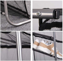 Load image into Gallery viewer, Shoe Rack for Door Hanging Organiser Shoe Storage 10 Tier Shoe Organiser Hook Holder Hanging Storage Stand
