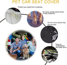 Load image into Gallery viewer, Dog Blanket for Car Rear Seat Car Seat Cover for Dogs Waterproof Back Seat Cover Car Cover for Pets Universal for Any Car - Robust Material - Separable - Also for Car Boot
