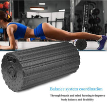 Load image into Gallery viewer, Fascia Roller with Deep Vibration, PowerRoll with 4 Vibration Levels, Foam Roller, Vibration Massage Roller, Foam Roller, Rechargeable Electric Roller, Fitness Roller
