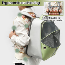 Load image into Gallery viewer, Bag Transport Cat Puppies Stretch Backpack Small Dog Pet Backpack Breathable Foldable Cat Bag Dog for Travel and Hiking
