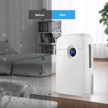 Load image into Gallery viewer, Portable Electric Dehumidifier, 2.5L Silent Dehumidification, Dehumidifier with Remote Control and Removable Tank, for Home Office
