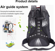 Load image into Gallery viewer, Trekking Backpack 70L Trekking Bag Trekking Camping Hiking Trip Grand for Camping Sports Mountaineering
