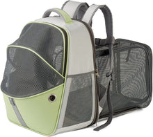 Load image into Gallery viewer, Bag Transport Cat Puppies Stretch Backpack Small Dog Pet Backpack Breathable Foldable Cat Bag Dog for Travel and Hiking
