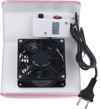 Load image into Gallery viewer, Nail/Nail Dust Vacuum Cleaner/Nail Manicure Cleaning Tool Collection Nail Art Nail Dust Collector Device for Nail Trade Show
