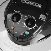Load image into Gallery viewer, Grill Ofen Tragbarer Konvektionsofen 1300 W 12L Heisluftgrill Halogenofen Heissluftofen Mini Backofen Heißluft Halogen Ofen Miniofen Umluftofen für Kochen Ihrer Lieblingsgerichte ohne Öl|Fett
