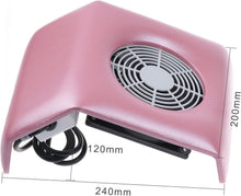 Load image into Gallery viewer, Nail/Nail Dust Vacuum Cleaner/Nail Manicure Cleaning Tool Collection Nail Art Nail Dust Collector Device for Nail Trade Show
