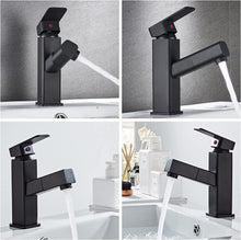 Load image into Gallery viewer, Washbasin Mixer with Hand Hand Out Pull-out Tap for Bathroom Sink Single lever mixer for Chromed Washbasin
