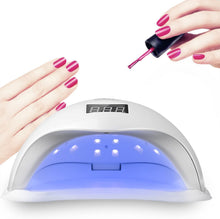 Load image into Gallery viewer, 48W LED Séchoir à Ongles Séchoir de Gel UV Lampe Sèche-ongles à LED pour gel UV, gel LED pour un usage professionnel et domestique (Blanc)
