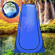 Load image into Gallery viewer, Tente de Douche Pliage Pop Up Cabine de Changement Toilette Vêtement Portable Tente Privée Douche Camping Abri de Plein Air Vestiaire Extérieure Intérieure+Sac de Transport
