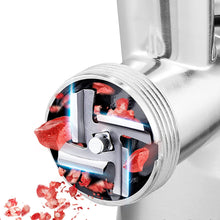 Load image into Gallery viewer, Electric Meat Grinder with 3 Stainless Steel Cutting Plates, Meat Mincer for Meat, Sausage, Chopper, Multifunctional Food Processor
