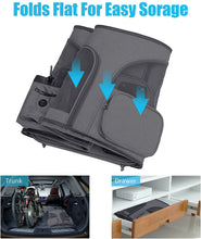 Load image into Gallery viewer, Mochila de viaje, bolsa de transporte con ruedas para perro, gato, maleta con ruedas para mascotas, asa telescópica, para viaje, camping, senderismo en tren, coche o avión (negro)
