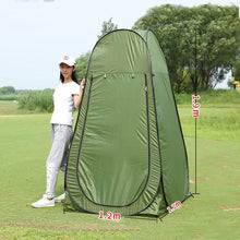 Load image into Gallery viewer, Tente de Douche Pliage Pop Up Cabine de Changement Toilette Vêtement Portable Tente Privée Douche Camping Abri de Plein Air Vestiaire Extérieure Intérieure+Sac de Transport
