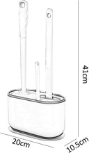 Load image into Gallery viewer, WC Support Flexible et Douce pour Toilette de Salle de Bain Ensemble WC avec Support Suspendu
