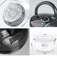 Load image into Gallery viewer, Forno Alogeno, Sinbide Forno Alogeno Fornetto a Convezione 1400W per Capienza Totale 17L, Timer 60 Minuti, Temperatura Regolabile fino a 250° con Aria Calda Ventilata e Anello di Espansione
