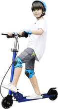 Load image into Gallery viewer, Trottinette pour Enfants, Trottinette pour Enfants Pliante réglable en Hauteur avec Roues LED en PU et Frein à Main, Trottinette pour Enfants pour Filles et garçons de 3 à 9 Ans
