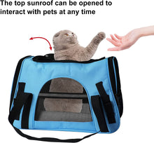 Load image into Gallery viewer, Sac de Transport Chat Chien, Sac à Main Bandoulière Respirant pour Chat Chien Animal de Compagnie

