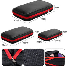 Load image into Gallery viewer, Sacs de Transport avec Compression, Organiseurs de Bagage, Bagage Sac Compression pour Voyage Maquillqage Vêtement avec déperlante
