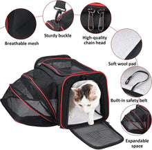 Load image into Gallery viewer, Extendable Dog Carrier, Pet Backpack, Cat Backpack and Dog Backpack Ideal for Car/Shopping/Outdoor
