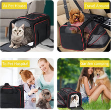 Load image into Gallery viewer, Extendable Dog Carrier, Pet Backpack, Cat Backpack and Dog Backpack Ideal for Car/Shopping/Outdoor
