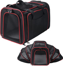 Load image into Gallery viewer, Extendable Dog Carrier, Pet Backpack, Cat Backpack and Dog Backpack Ideal for Car/Shopping/Outdoor
