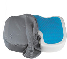Load image into Gallery viewer, Coussin de Siège Orthopédique Coussin en Mousse à Forme de Mémoire Parfait pour soulage la Douleur de Dos, de sciatique et de Coccyx pour Les Voyages, la Voiture, Le Bureau
