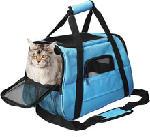 Load image into Gallery viewer, Sac de Transport Chat Chien, Sac à Main Bandoulière Respirant pour Chat Chien Animal de Compagnie
