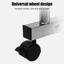 Load image into Gallery viewer, Perchero de Metal Colgante Independiente,Con Estante de Almacenamiento
