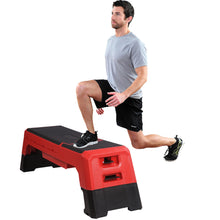 Load image into Gallery viewer, Active Forever Aerobic Stepper für zuhause, Steppbrett, 3 einstellbare Höhen(10cm/15cm/20cm), Geeignet für den Heim und Bürogebrauch
