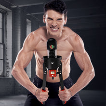 Load image into Gallery viewer, Double Spring Armtrainer Power Twister, Biegehantel Fitnessgeräte Gymnastikstange Einstellbarer Hydraulikdruck 10-200KG Armmuskeltrainingsgerät für Arm, Brust, Unterarm Krafttraining
