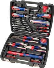 Load image into Gallery viewer, Tool Case with Screwdriver Bits, 42 Pieces, Filled, Robust and High-Quality, Ideal for the Household or Garage, GS-Tested, in Practical Plastic Case
