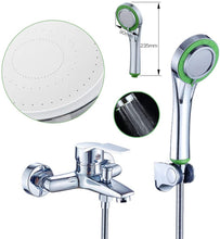 Load image into Gallery viewer, Set de Ducha Elegante, Conjunto de Ducha, Mezclador Monomando para Bañera, Grifo de Bañera, Cascada con Alcachofa de Ducha para Baño, Ducha de Mano, Instalación en Pared, Cromado
