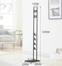 Load image into Gallery viewer, Big helper Dyson Duster Bracket Punch-free black hanging storage rack for creative use
