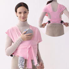 Load image into Gallery viewer, Baby carrying scarf-knot-knot-sling baby-kangaroo-baby baby carrier-physiological-adjustable-easy-to-wear carrying scarf-birth gift -birth list-newborn-at 15kg
