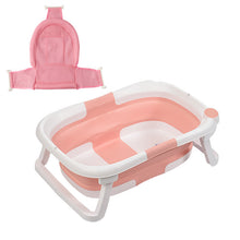 Load image into Gallery viewer, Foldable Baby Bath, Baby Bath with Stand, Baby Bath for Shower with Non-slip Feet and Temperature Display
