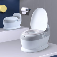 Load image into Gallery viewer, Pot pour Enfants Potty, Mini Toilettes pour Enfants, Siège de Toilette avec bac Amovible, Toilettes pour bébés Antidérapant avec Coussin Confortable
