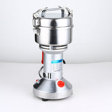 Load image into Gallery viewer, Portable Grinder Grinder 220V Herb Grain Spice Cereals Grinder Flour Powder Machine, 3 Blades Grinding Machine High Speed Synchronization Processor

