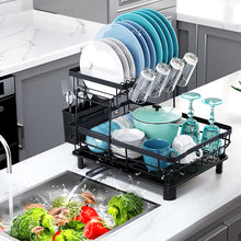 Load image into Gallery viewer, Dishwasher on Sink and Extendable, with Removable Cutlery Stand and Cup Holders, Dishwasher to Place on Sink or Kitchen Countertop
